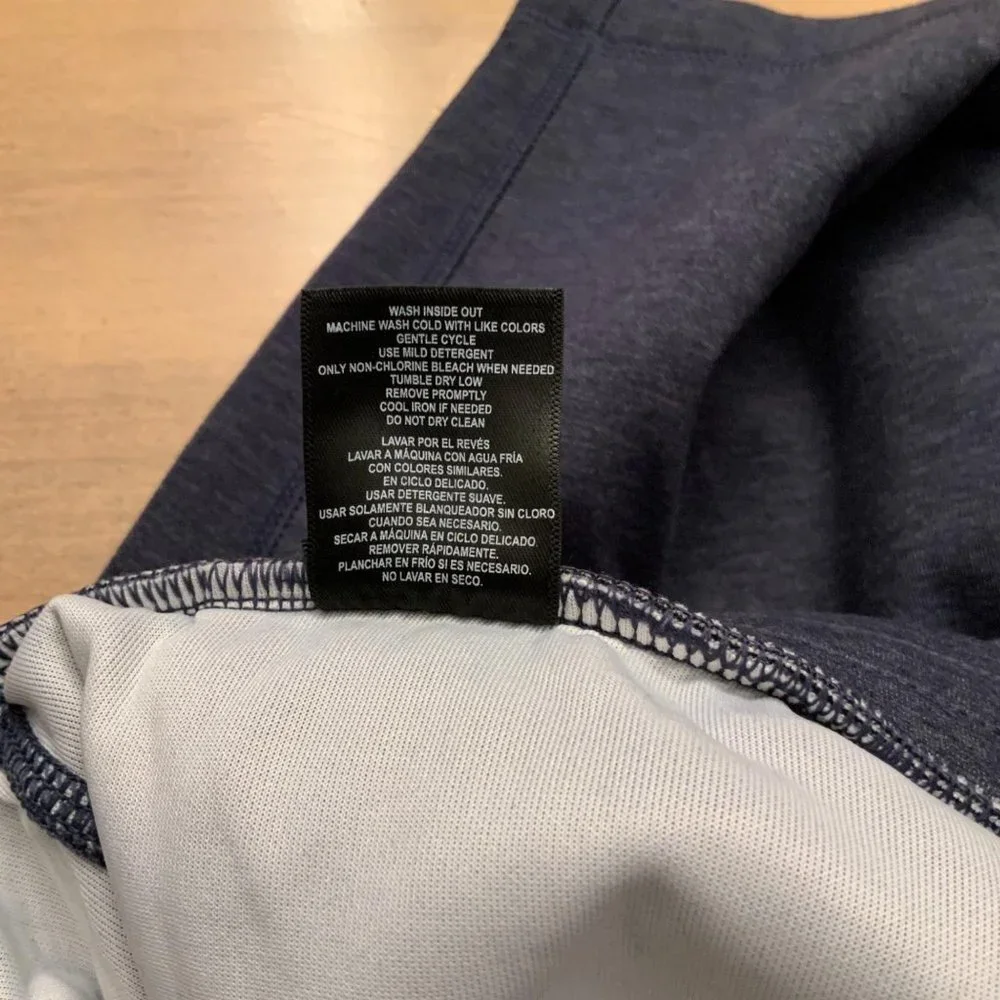 NWT 32 Degrees Cool Blue Drawstring Tech Short L